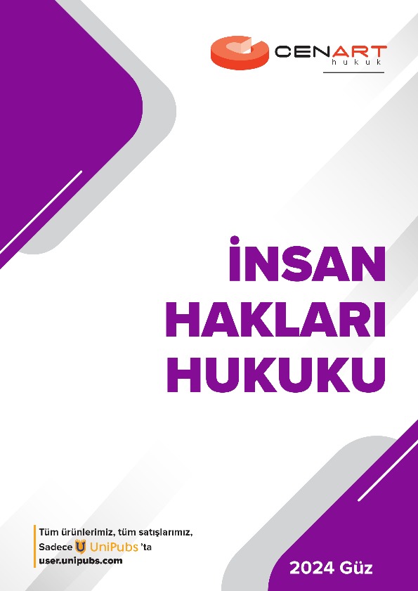 İnsan Hakları Hukuku Tüm Notlar 2024 Güz Dönemi