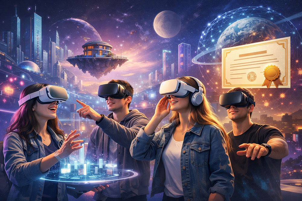 Çağ Üniversitesi Öğrencilerine Metaverse Sertifikası